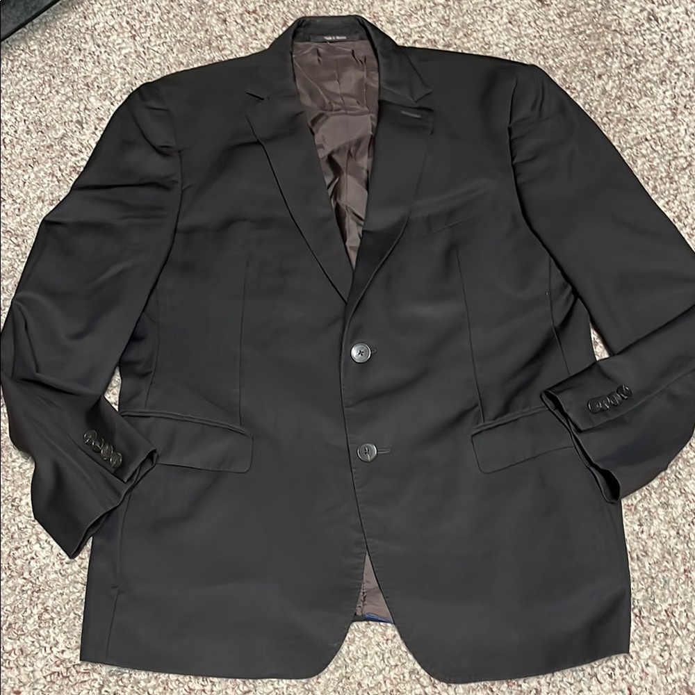 Z Zegna chocolate brown Men's 2 button Blazer